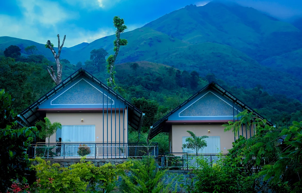 Luxury AC Villa Exterior View